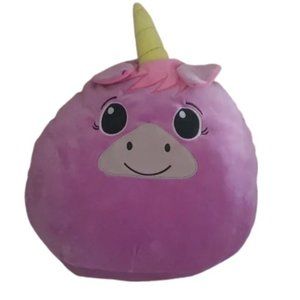 Mushmallows 14 in lavender Unicorn plush stuffie stuffed toy pillow EUC